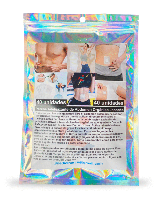 Parche Adelgazante de Abdomen Orgánico Japones
