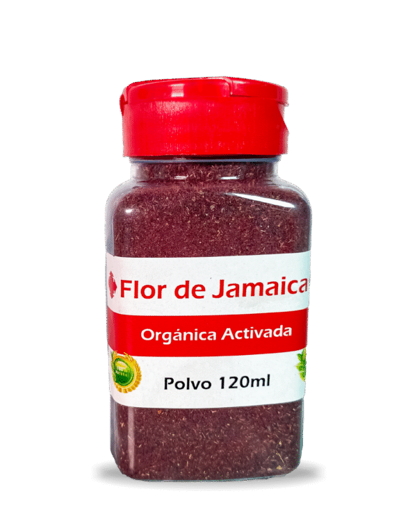 Flor de Jamaica Orgánica Activada en Polvo