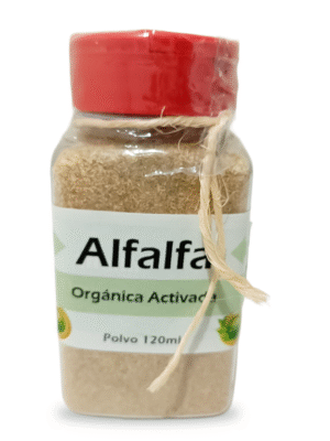 Alfalfa Orgánica Activada en Polvo
