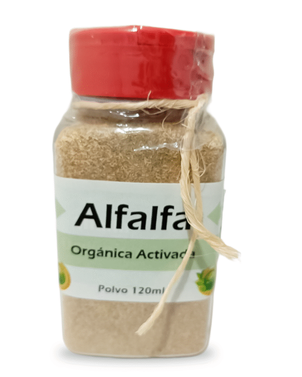 Alfalfa Orgánica Activada en Polvo