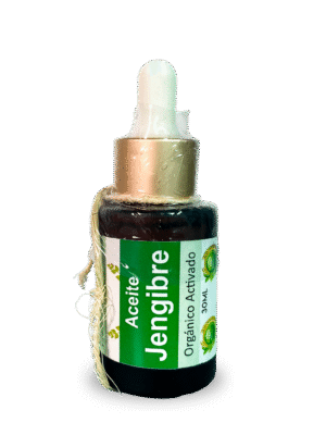 Aceite Jengibre Orgánico Activado